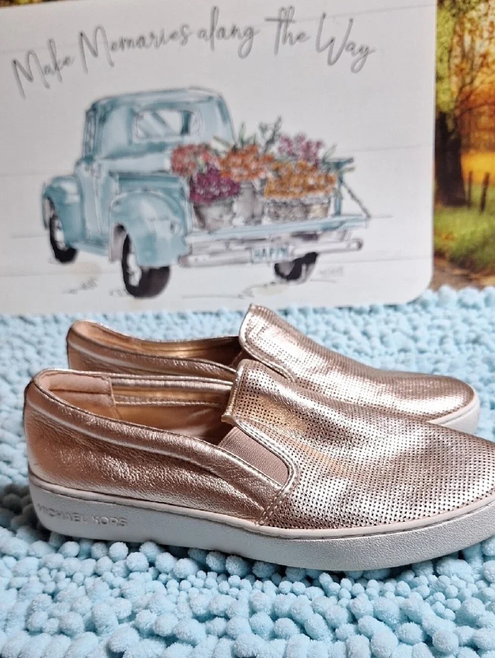 MICHAEL Michael Kors metallic slip